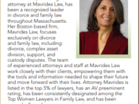 Boston Family Law Attorney Marcia J. Mavrides Named Top Rated Lawyer by the National Law Journal